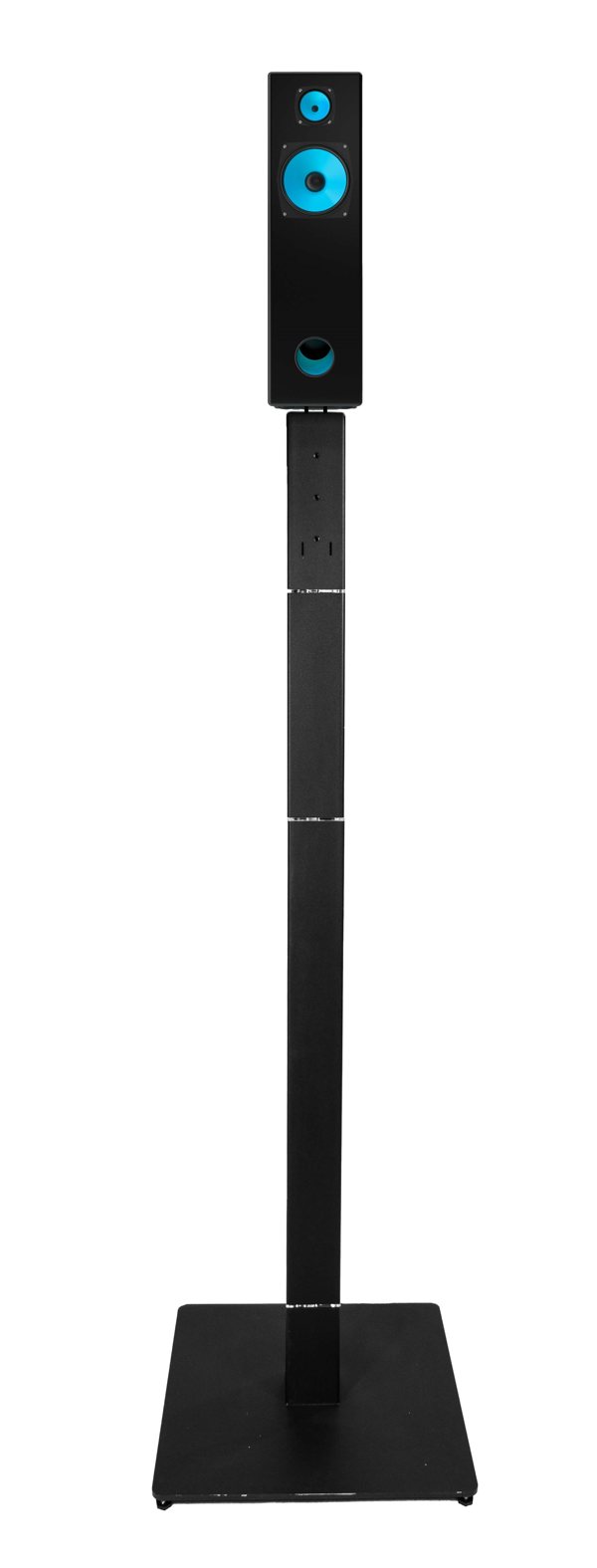 Produkt Dinizia von Mott in Schwarz mit einem Lautsprecher