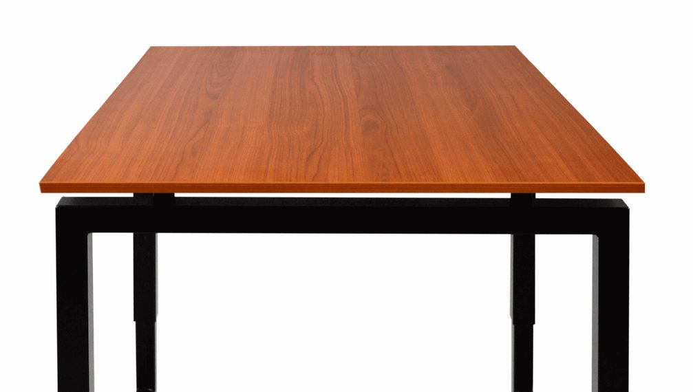 Buffet Tischsystem Slimline Flex mit einer Platte aus Holzdekor